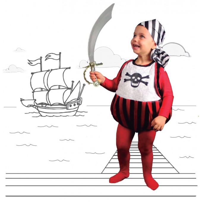 Disfarce Pirata Bébé