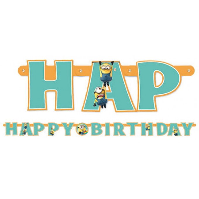 Minion I Happy Birthday - 1.90cm