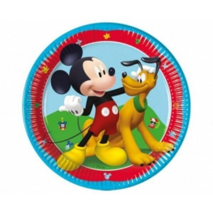 Mickey Pratos 20cm - Pack. 8 - Image 1