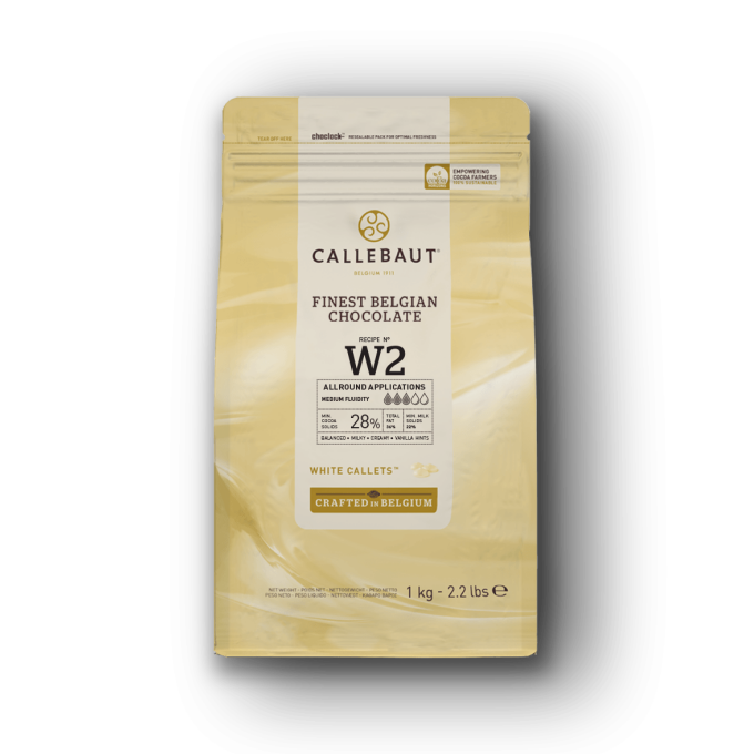 Chocolate Callebaut Branco W2 1kg