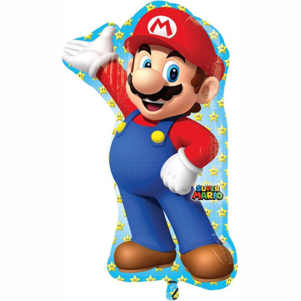 Balão Super Mario - 55x83cm