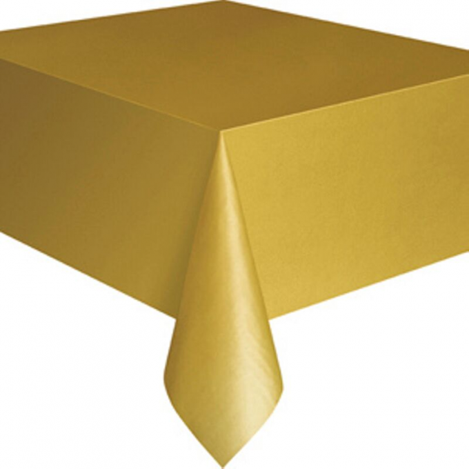 toalha mesa dourada