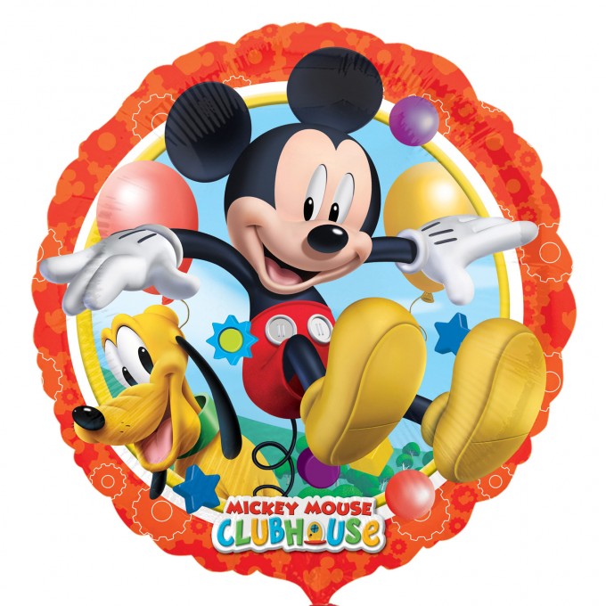 Balão Mickey e Pluto - 43cm