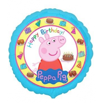 Balão Porquinha Peppa Happy Birthday!