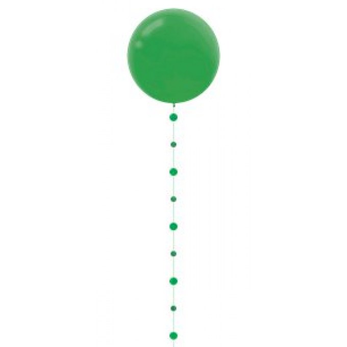 Fita Para Balão Metalizado e Glitter Verde