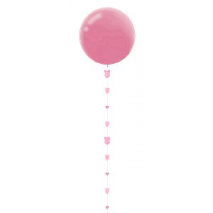 Fita Para Balão Rosa It`s a Girl!