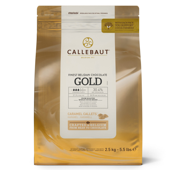 Chocolate Callebaut Ouro - 2.5Kg