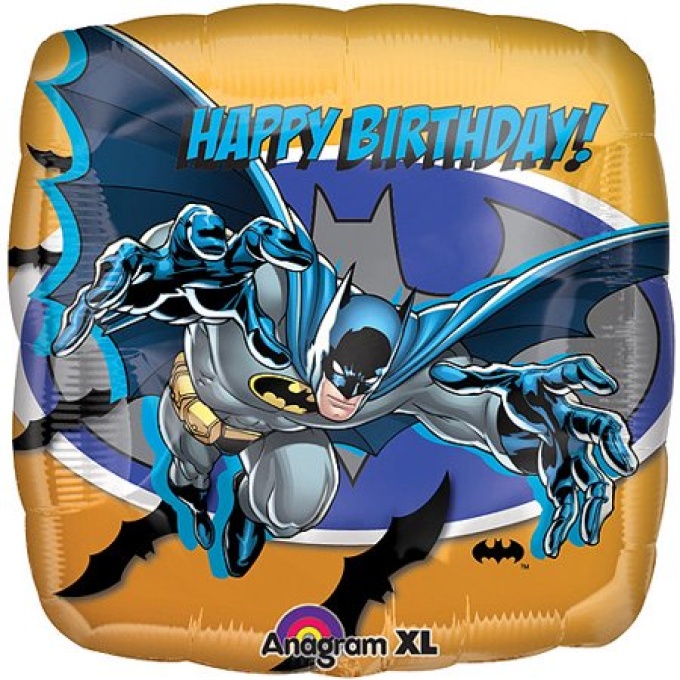 Balão Batman Happy Birthday - 43cm