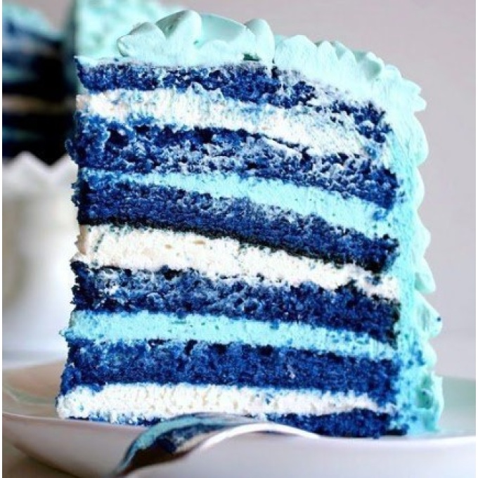 Preparado Bolo Blue Velvet - 500Gr