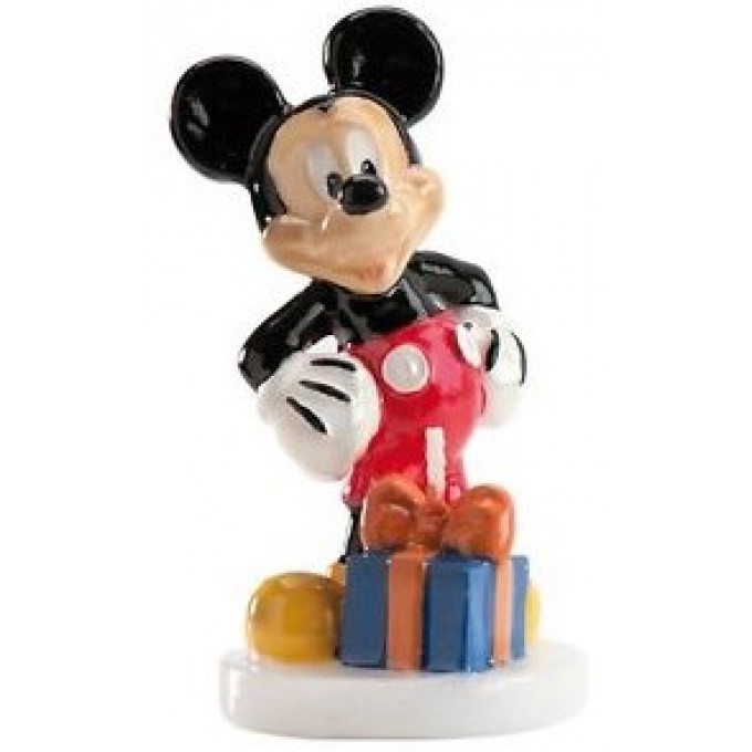 Vela de Aniversário Mickey - 7cm