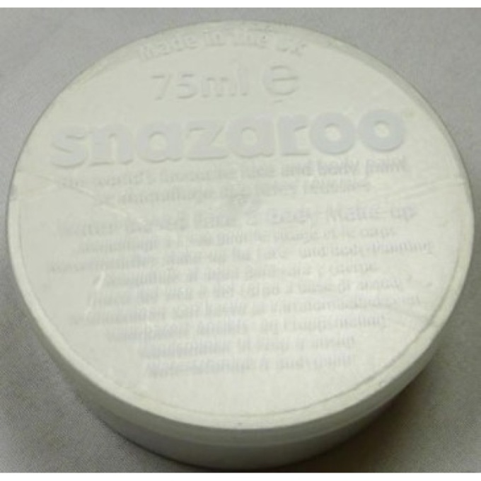 Pintura Facial Branco 75ml - Snazaroo