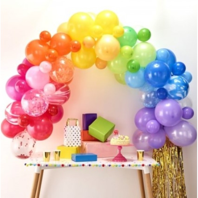 Kit Arcos Balões Colorido