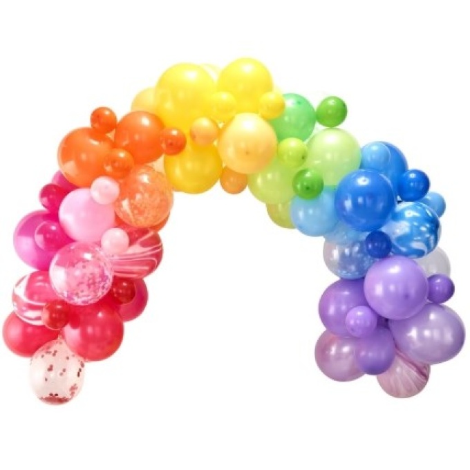 Kit Arcos Balões Colorido