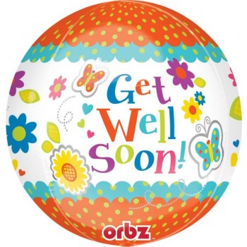 Balão ORBZ Get Well Soon!