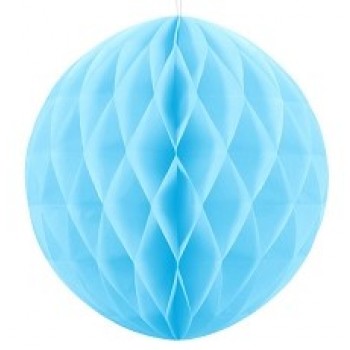 Bola de Papel Azul Claro - 40cm