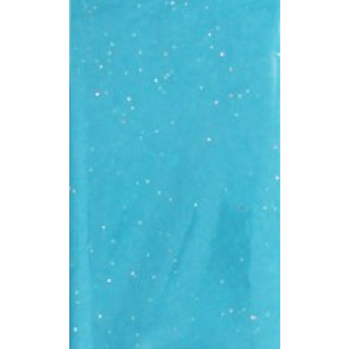 Papel Seda Azul com Glitter