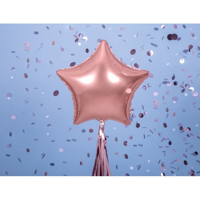 Balão Estrela Rose Gold - 48cm