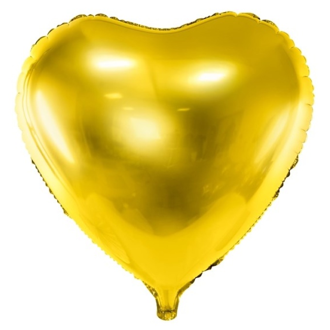 Balão Coração Ouro - 61cm