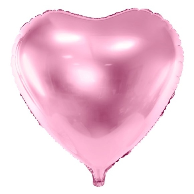 Balão Coração Rosa Claro - 61cm