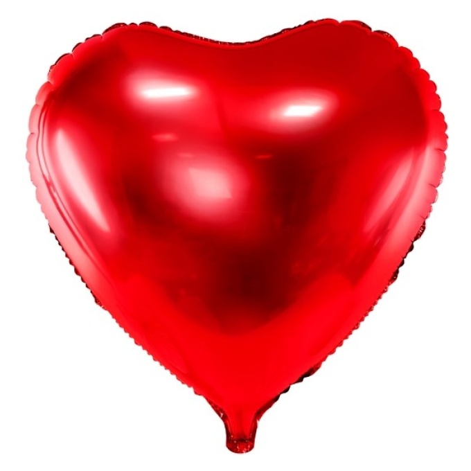 Balão Coração Vermelho - 45cm