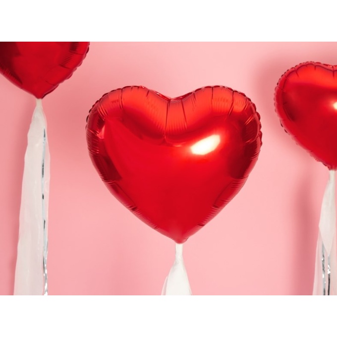 Balão Coração Vermelho - 45cm