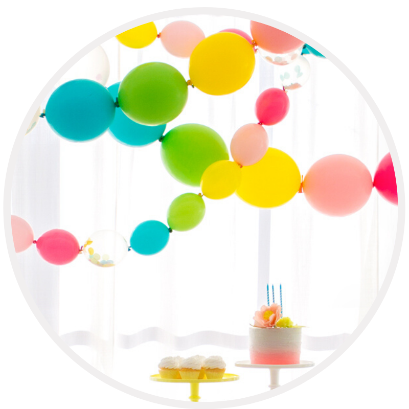 Artigo para decoração de festa Balões Latex Sistema Link