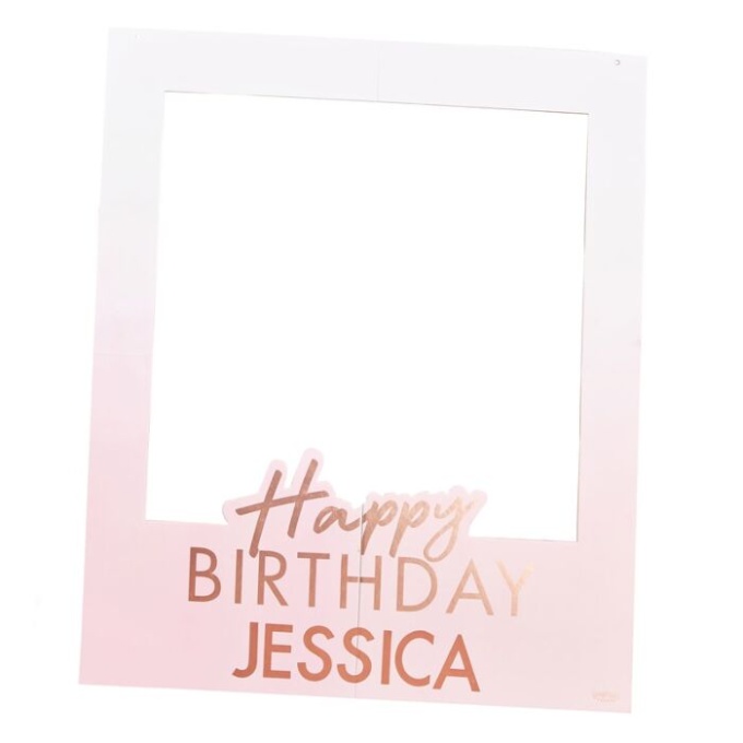 2 mix 111 personalised happy birthday polaroid frame cut out min