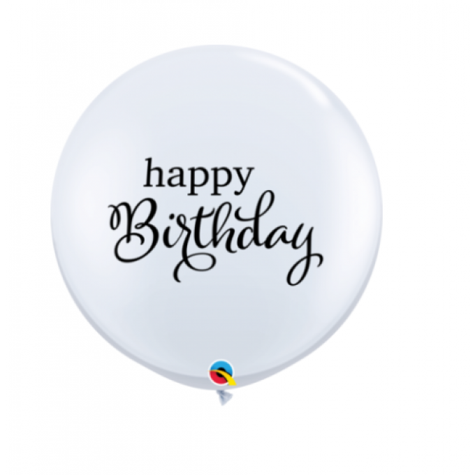 Balão Happy Birthday 90Cm