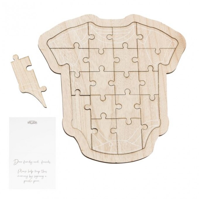 bab 126 wooden baby grown guest book cut out min