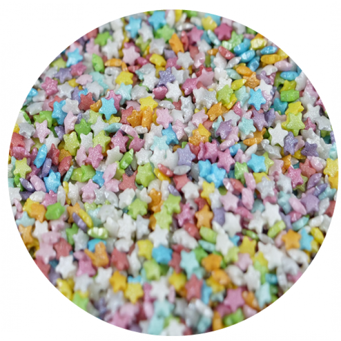 Sprinkles Mix Estrelas Coloridas Pequenas 60g