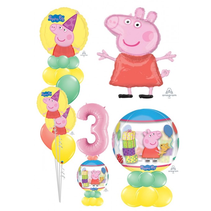 Peppa Pig Balloon Designs