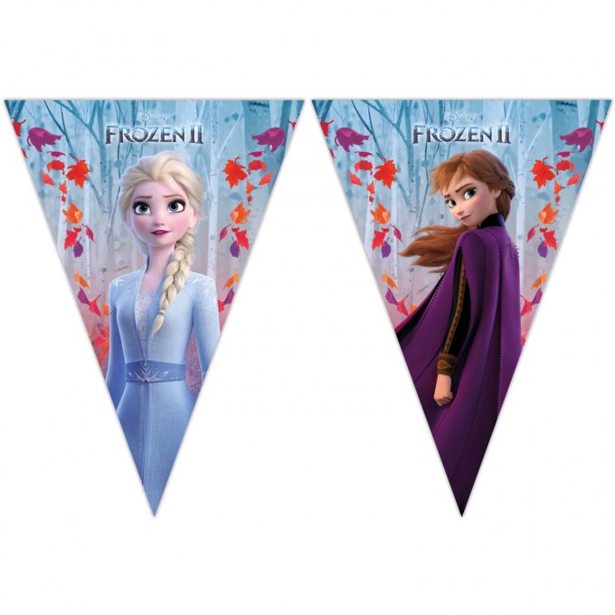 Frozen II Banner Bandeirolas 2