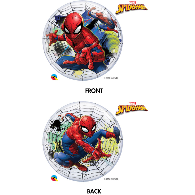 54052 22 inches Spiderman Bubble balloons