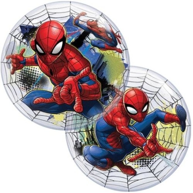 Balão Bubble Spider Man Web 56cm