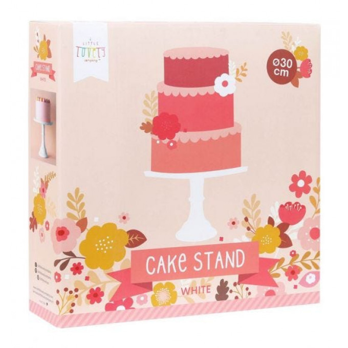 ptcswh12 lr 4 cake stand large white