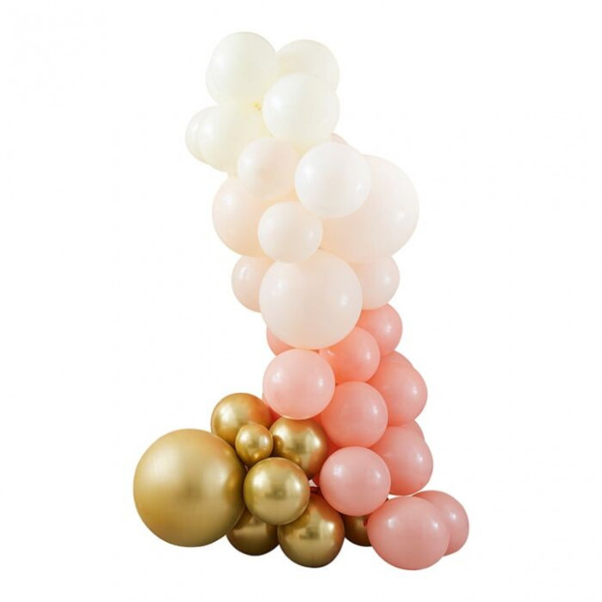 mix 378 peach and gold balloon arch cut out min