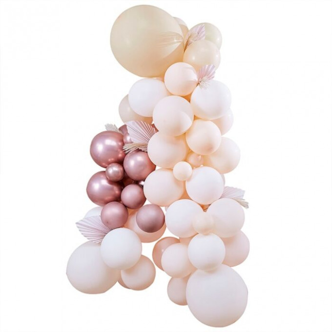pam 515 white blush and pampas balloon arch cut out min