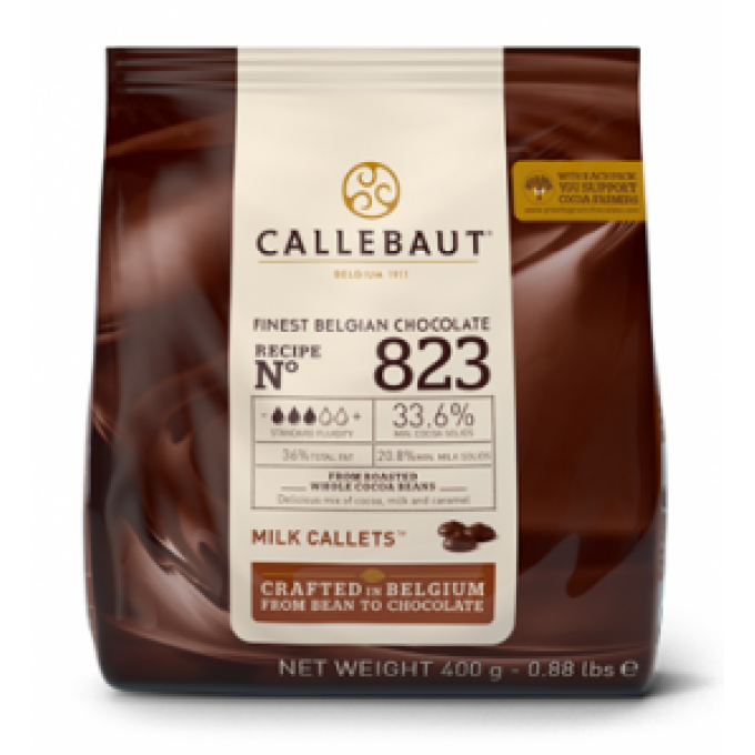 Chocolate Callebaut Leite 823 400kg