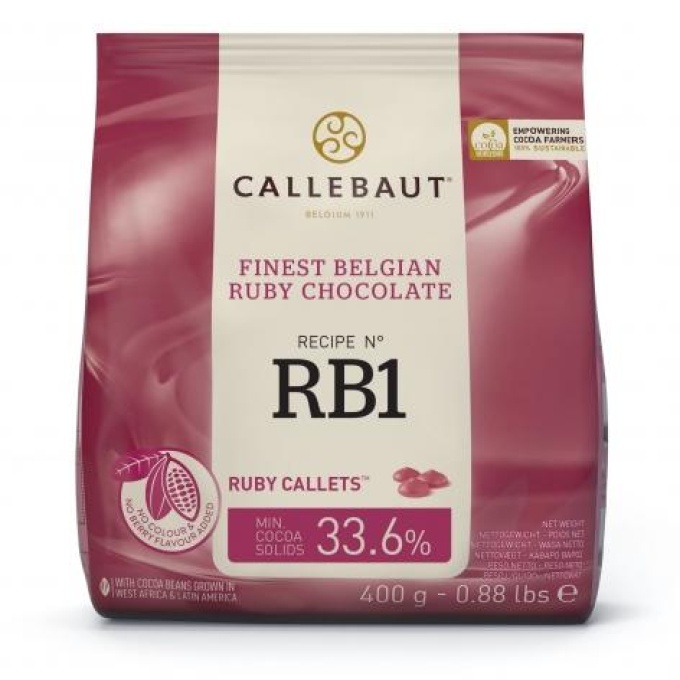 Chocolate Callebaut Ruby 400kg