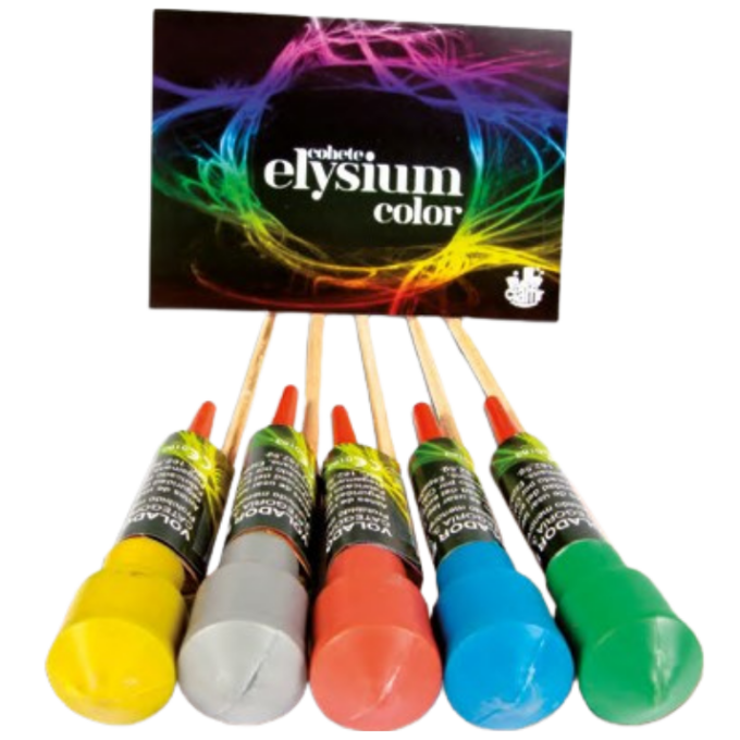 Foguetes Elysium Color 5 Unidades 1 1