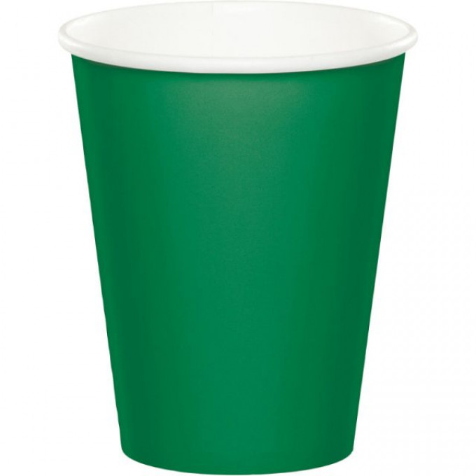 copos festa verde esmeralda