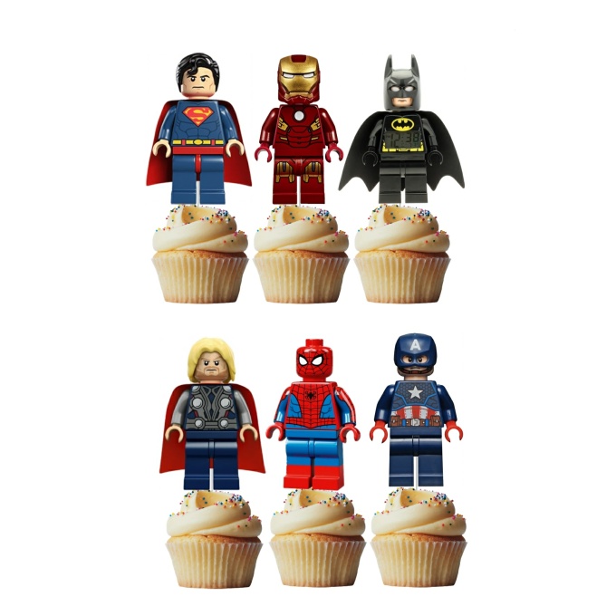 Super Herois Lego 6 Topper 1