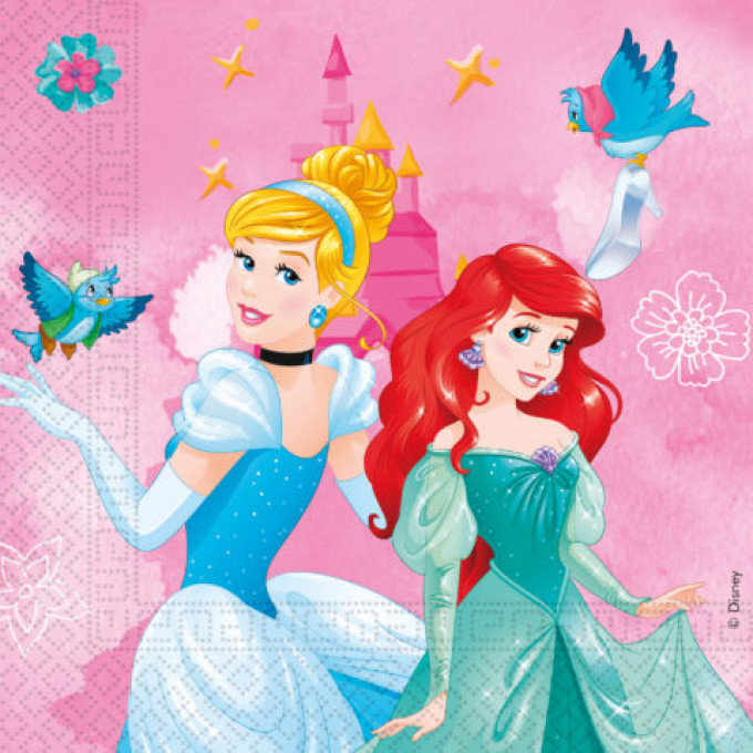 Guardanapos Princesas Disney Pack 20