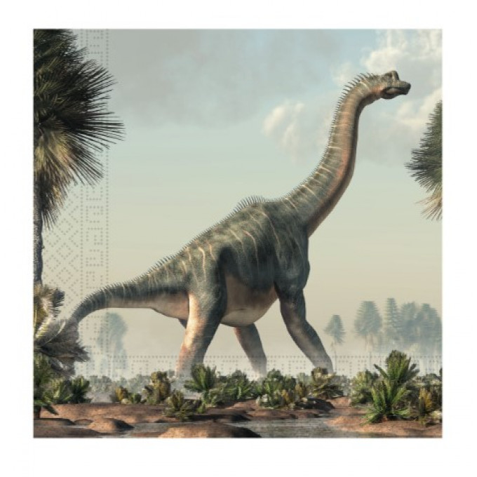 Dinossauros Guardanapos 33cm Pack 20