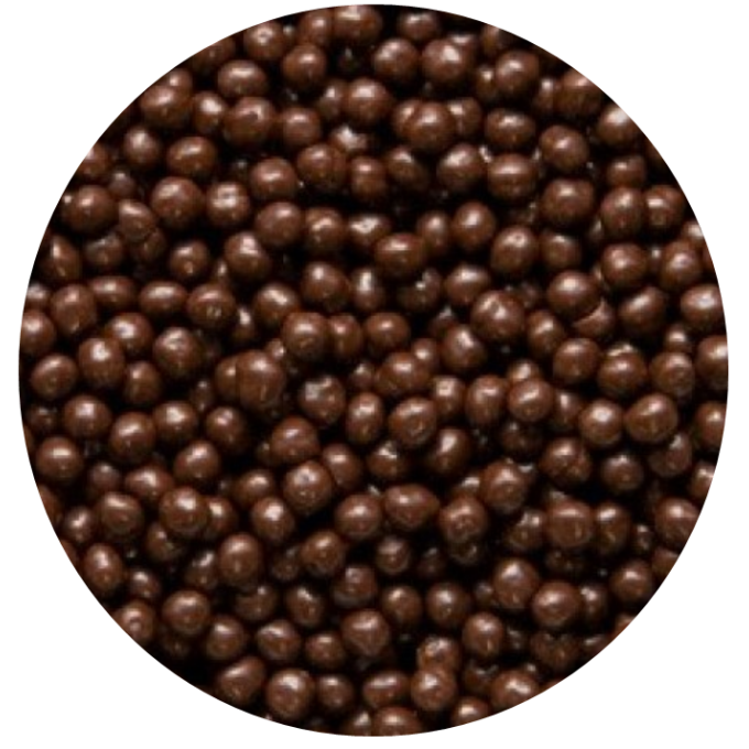 Esferas Crocantes Chocolate Negro