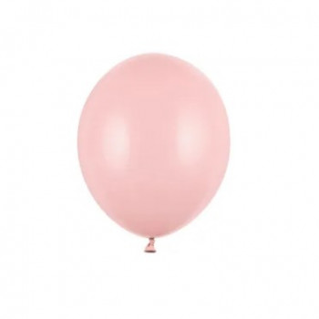 Balao Latex Rosa Claro Pale 12cm 2