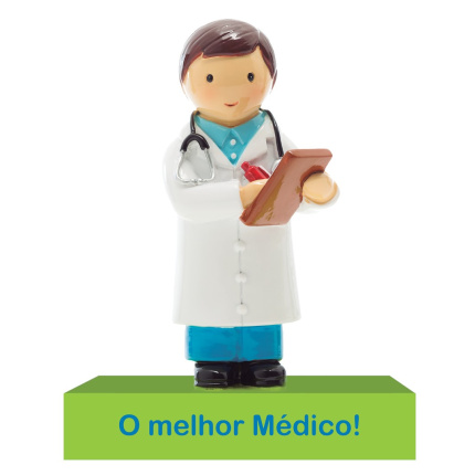 Boneco Miniatura - O melhor Médico
