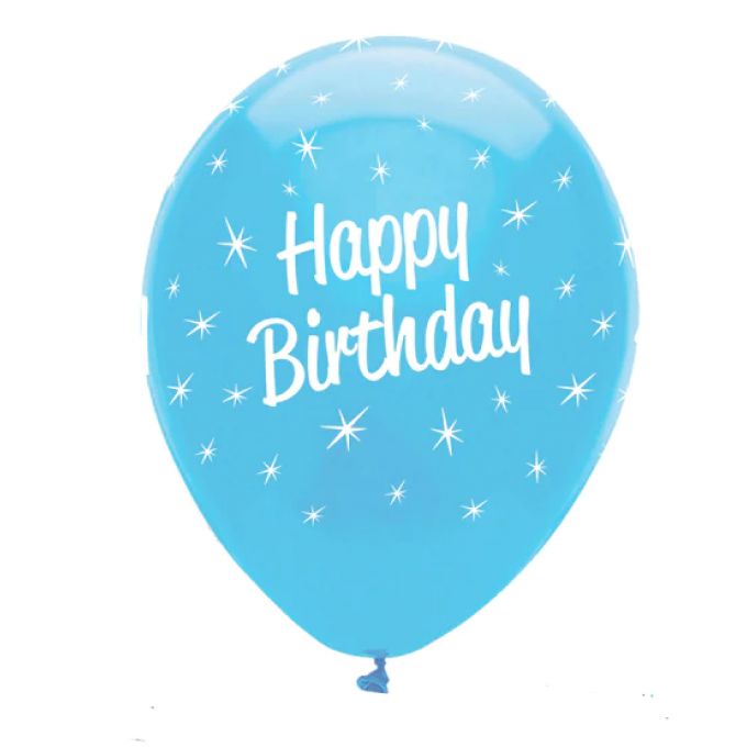 baloes happy birthday azul