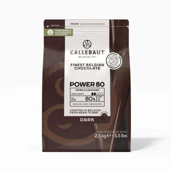 Chocolate Callebaut Negro Power 80 2.5Kg