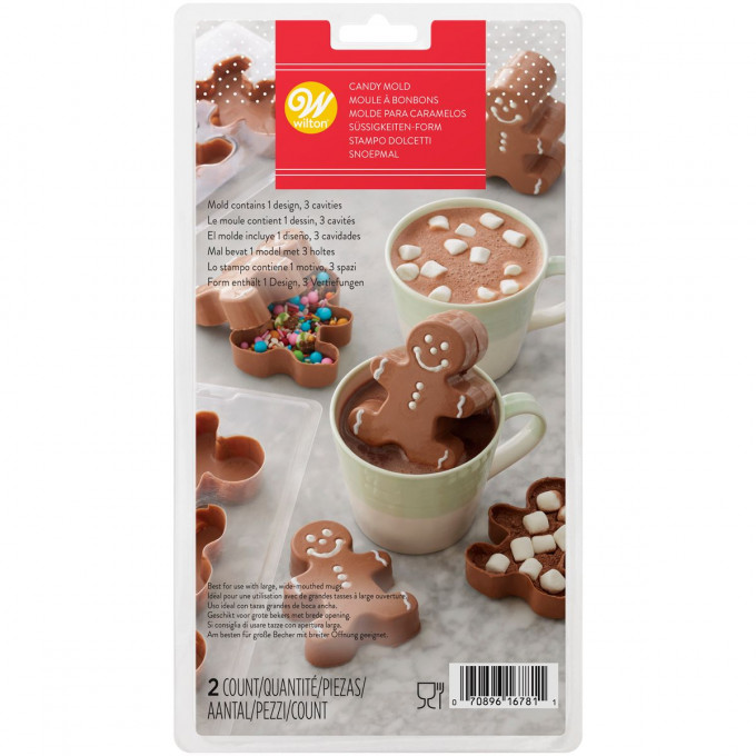 Molde Chocolate Candy Hot 3D